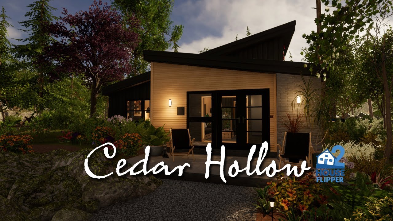 Cedar Hollow | Modern Scandi Cabin | House Flipper 2