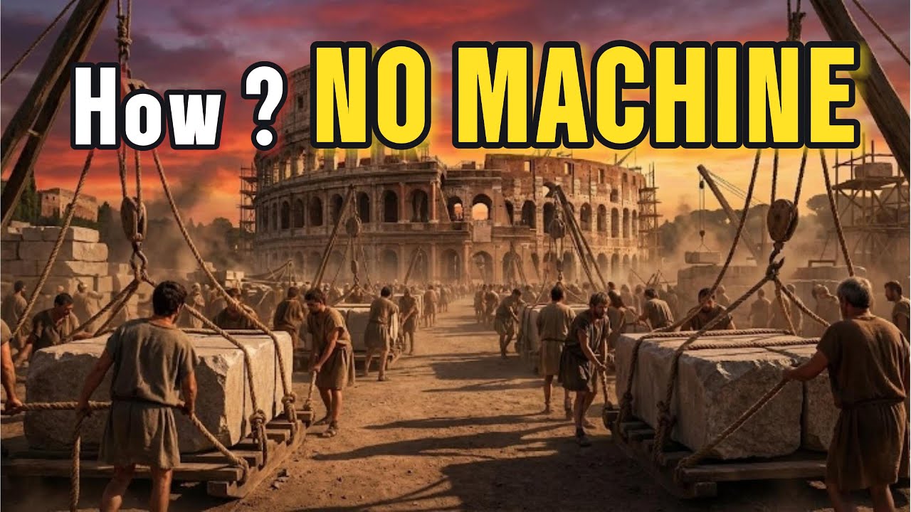 How Ancient Rome Built the Colosseum Without Moder