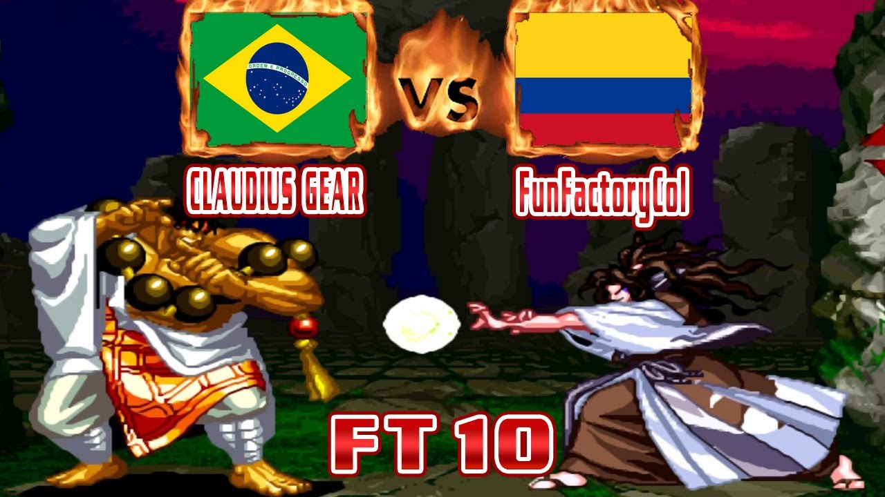 Samurai Shodown 3 - CLAUDIUS GEAR (BRA) VS (COL) FunFactoryCol [samsho3] [Fightcade] [FT10]