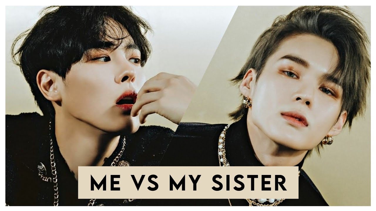 FIRST VS CURRENT BIASES | ME VS MY SISTER | 45+ GROUPS