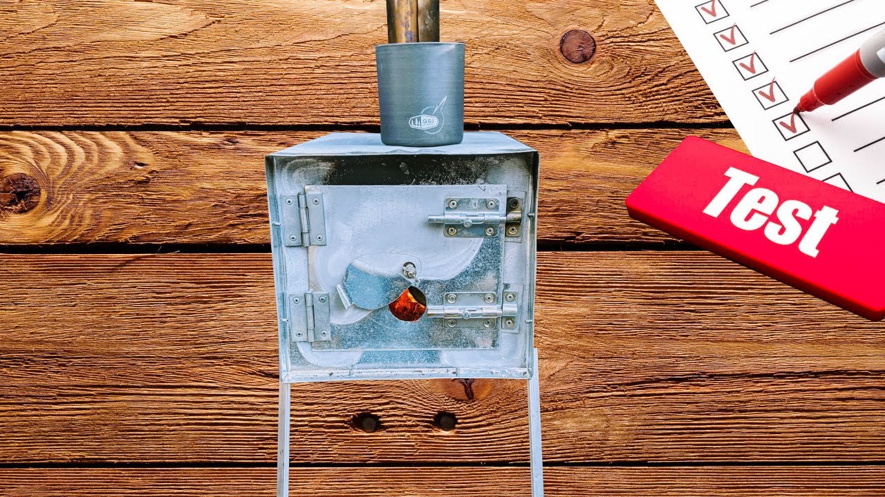 Testing A $50 DIY Hot Tent Stove....Does It Work?