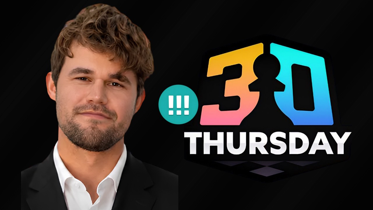 🔴 Magnus Carlsen Plays Denis Lazavik & Alexandr Grischuk & Parham Maghsoodloo