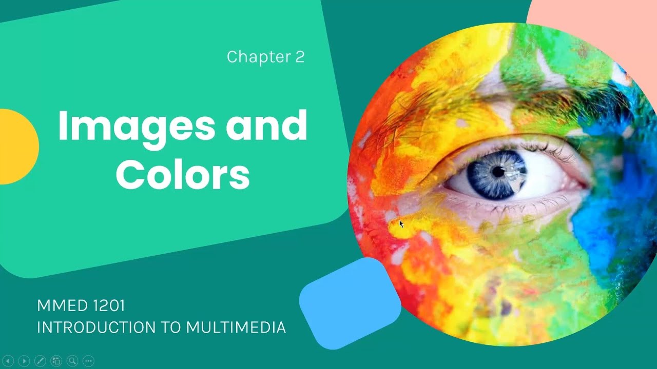 introduction to multimedia | ch2 | images and colors Part1
