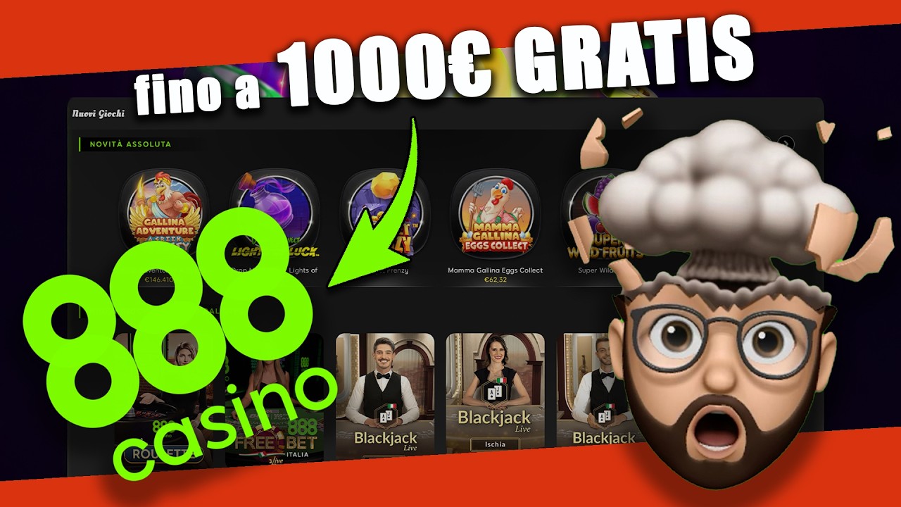 Come ottenere soldi GRATIS su 888 Casino!💰
