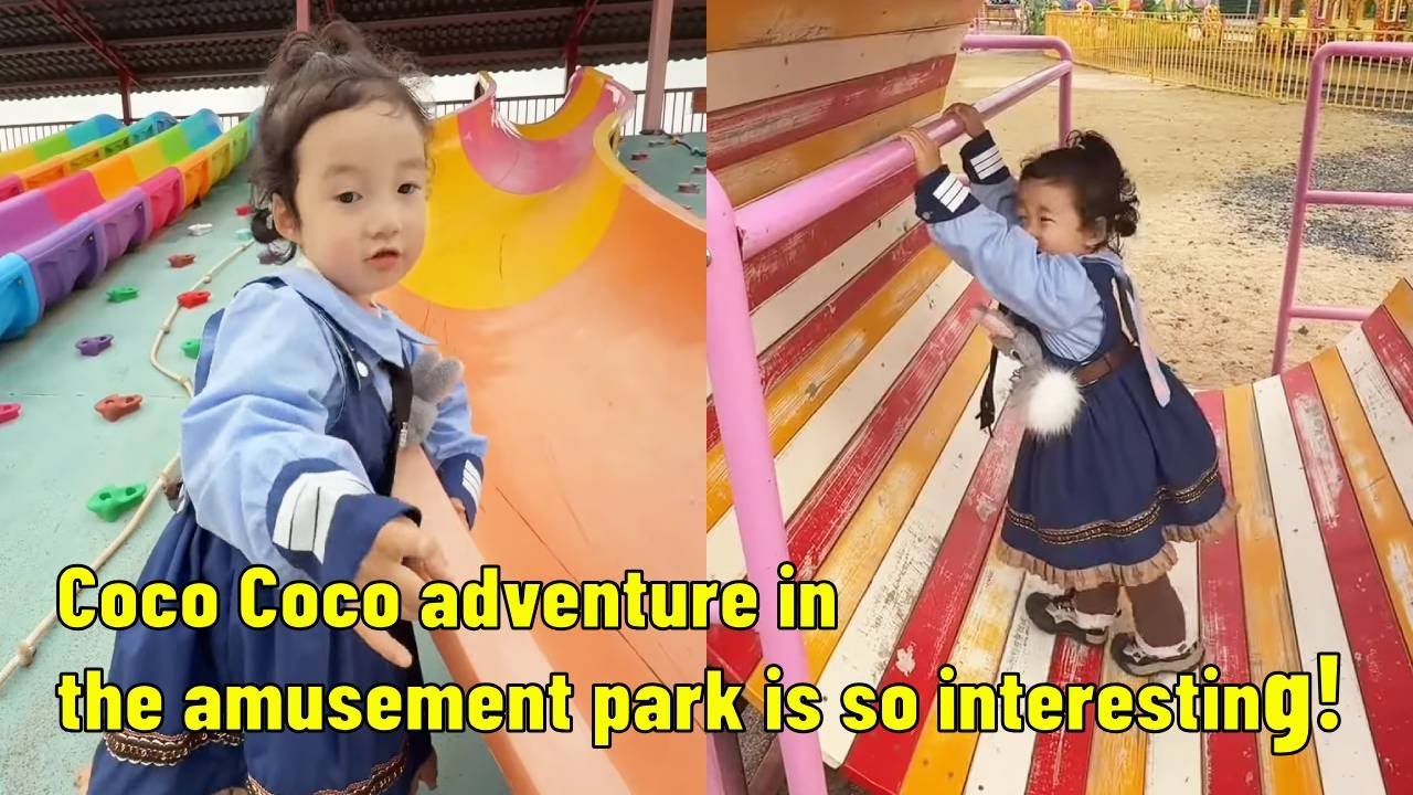 Coco and her dad's adventure in the amusement park is so interesting!