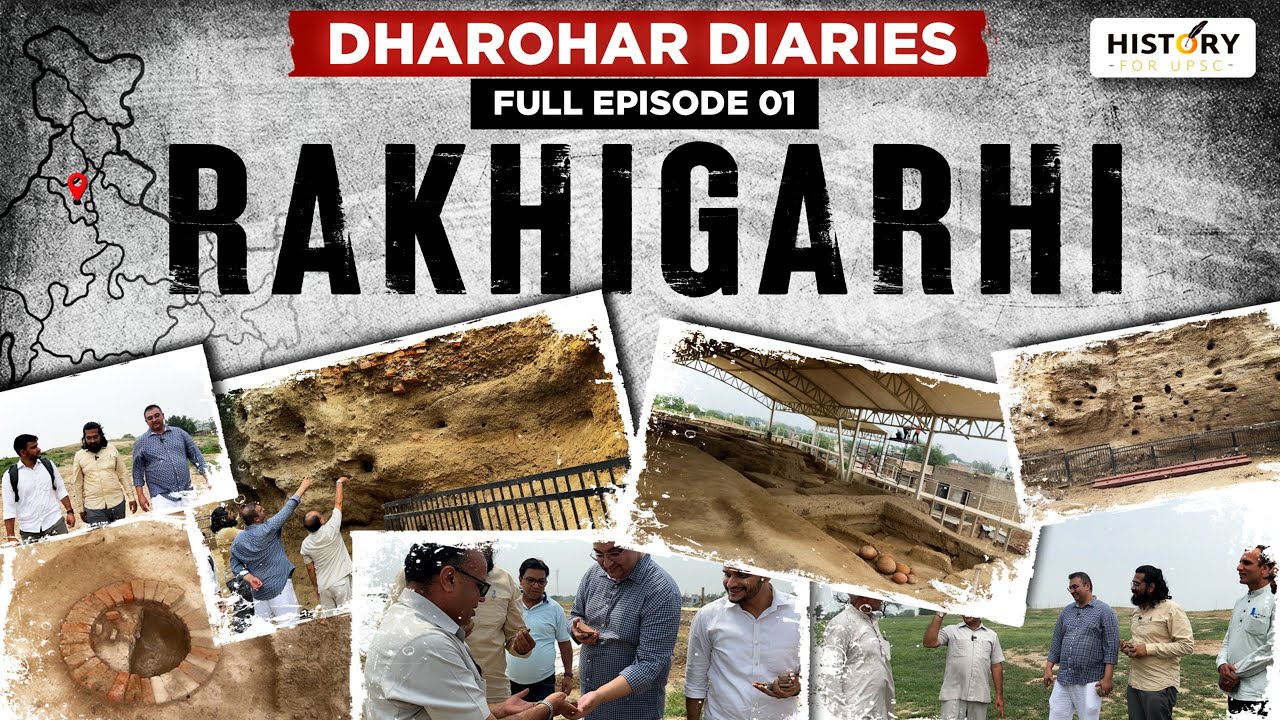 Exploring Rakhigarhi - World's Largest Indus Valley Civilization Site | Dharohar Diaries Ep 1