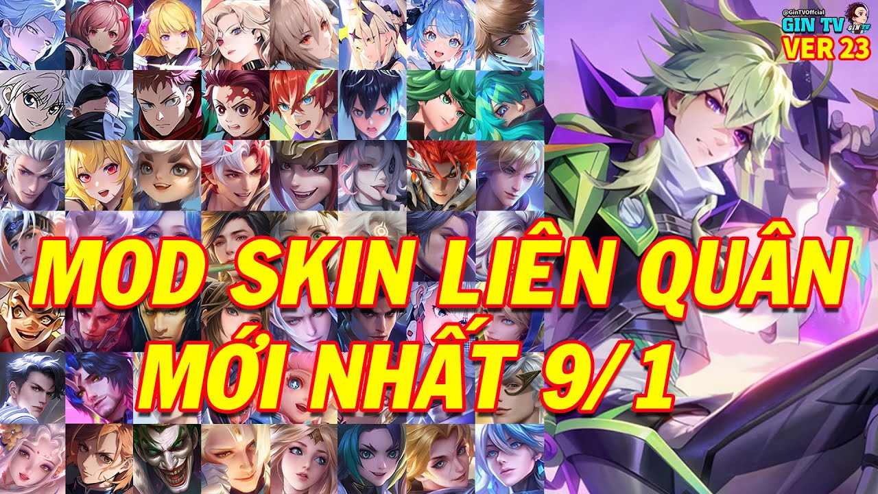 Hướng Dẫn MOD Skin Liên Quân Full Hiệu Ứng Mới Nhất Mùa 4 S25 Phiên Bản Quang Minh & Hắc Ám - Ver 23