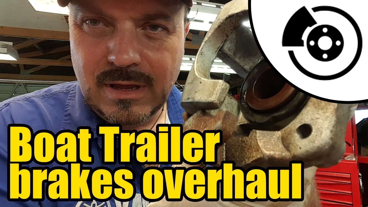 Boat trailer brake overhaul #1324