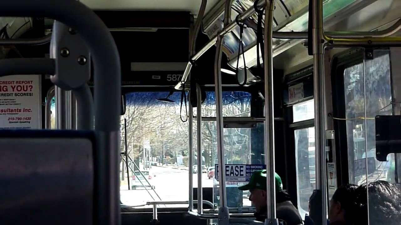 A Ride on Septa New Flyer D40LF #5872