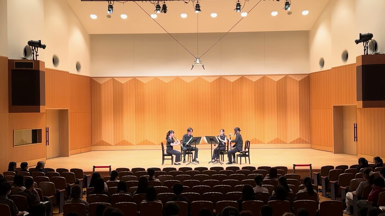 ディヴェルティメントより第1,3楽章/A.ウール　【大阪音楽大学クラリネット専攻生によるアンサンブルコンサート】