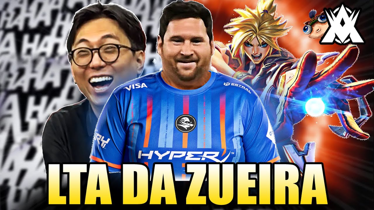 KEYD DESPERTOU o MESSI do LEAGUE OF LEGENDS - LTA DA ZUEIRA