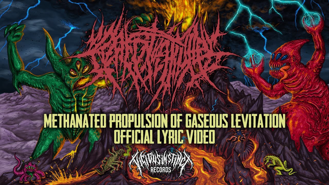 CREPITATION - METHANATED PROPULSION OF GASEOUS LEVITATION (OFFICIAL LYRIC VIDEO)