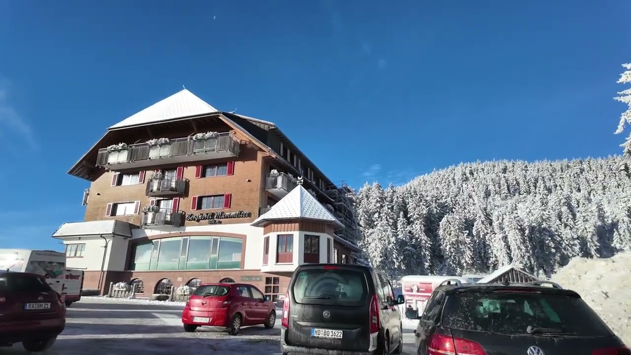 Winterzauber auf der Schwarzwaldhochstraße – Spaziergang im verschneiten Wald