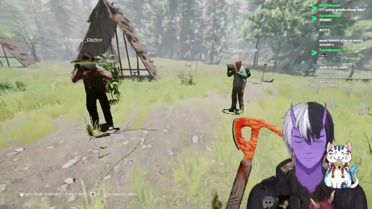 getting lost in the forest with a wizard and a gay furry  | !discord | !throne | !m