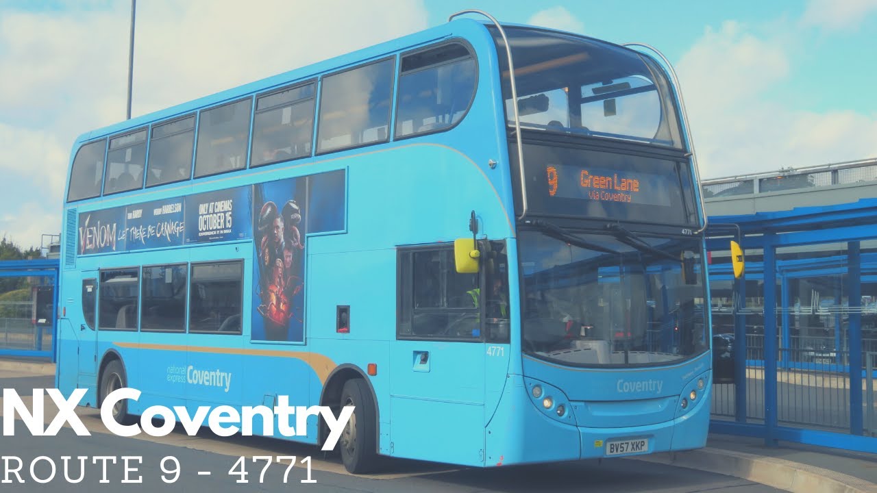 National Express Coventry | Route 9A - Trident 2, Enviro 400 [4771]