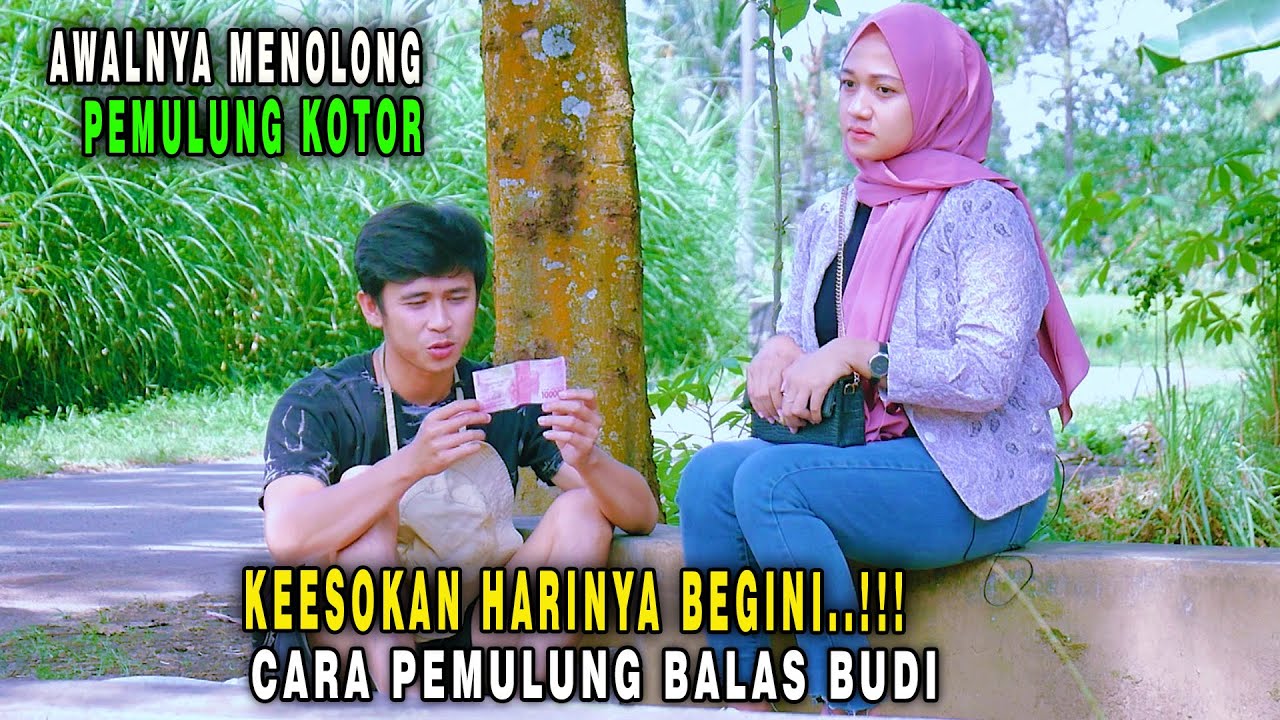 SUBHANALLAH AWALNYA HANYA MENOLONG PEMULUNG KOTOR ! KEESOKAN HARINYA BEGINI CARA PEMULUNG BALAS BUDI