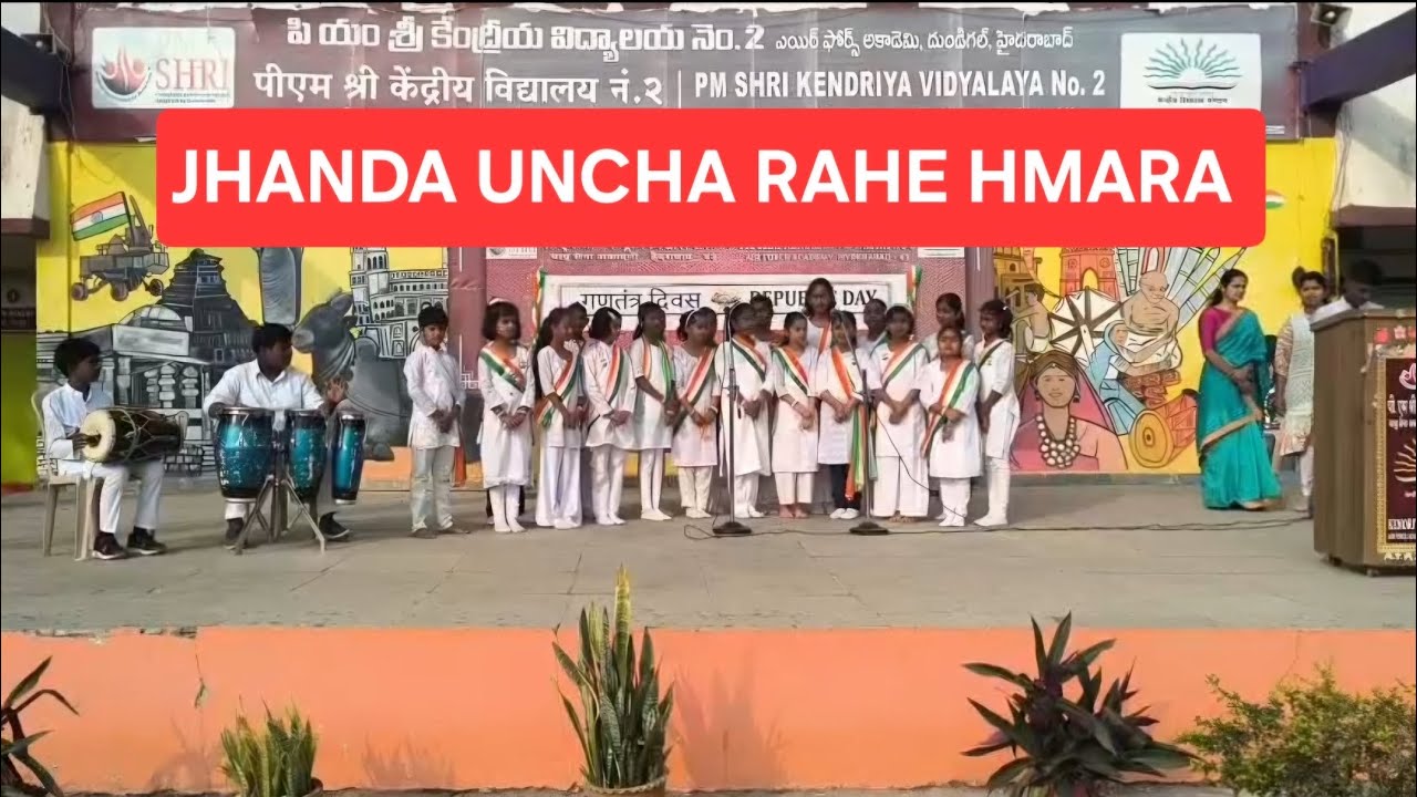 !!JHANDA UNCHA RHE HMARA!! 77th Republic Day Celebration 