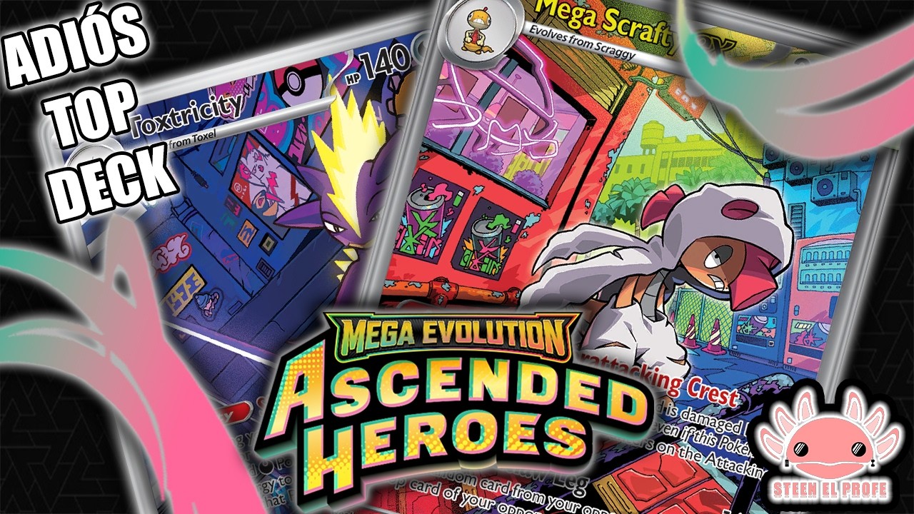 Deja al rival SIN SU TOP DECK con MEGA SCRAFTY - Pokémon TCG Live Español