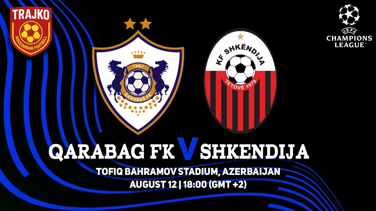 QARABAĞ FK vs SHKENDIJA | Full Match | Champions League
