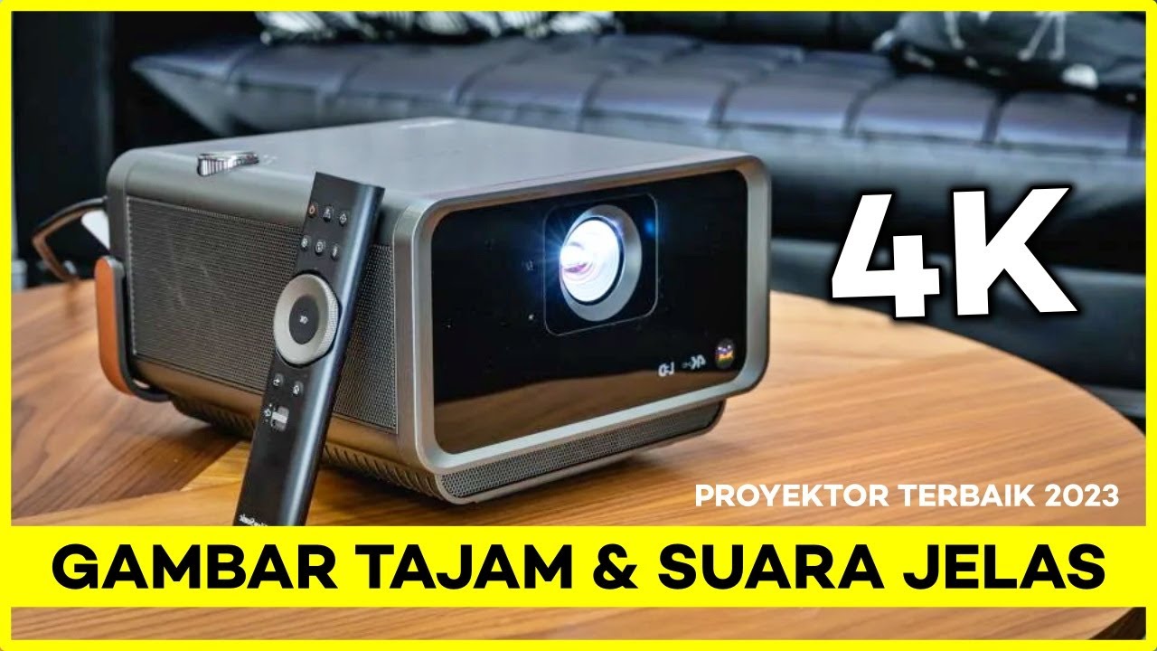 10 Rekomendasi PROYEKTOR TERBAIK 2023 RESOLUSI 4K | Untuk Nobar Bola, Presentasi & Home Theater
