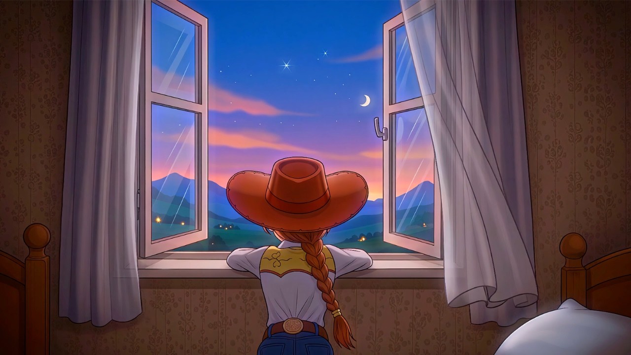 stargazing at the window 🌙 [jessie's cowboy toy story lofi mix to relax / dream]