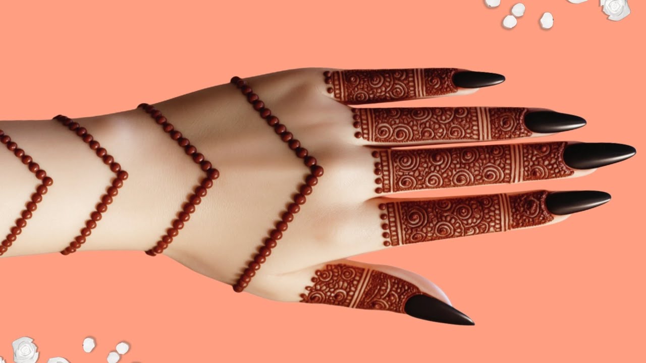 Simple And Easy Full Hand Mehndi Design / Dulhan Mehndi Design / Trick Mehndi Design /