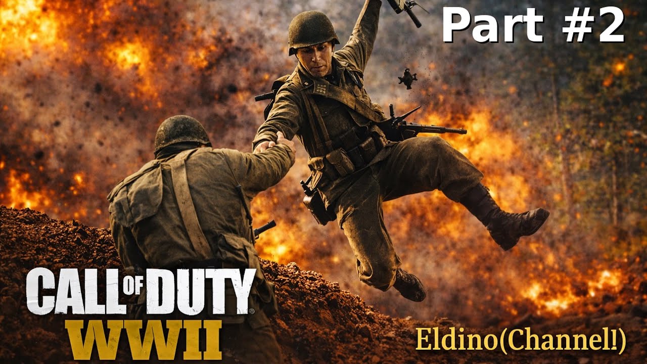 CALL of DUTY:WWII-#2.Operação Cobra(PS5 4K60FPS)l#callofduty 