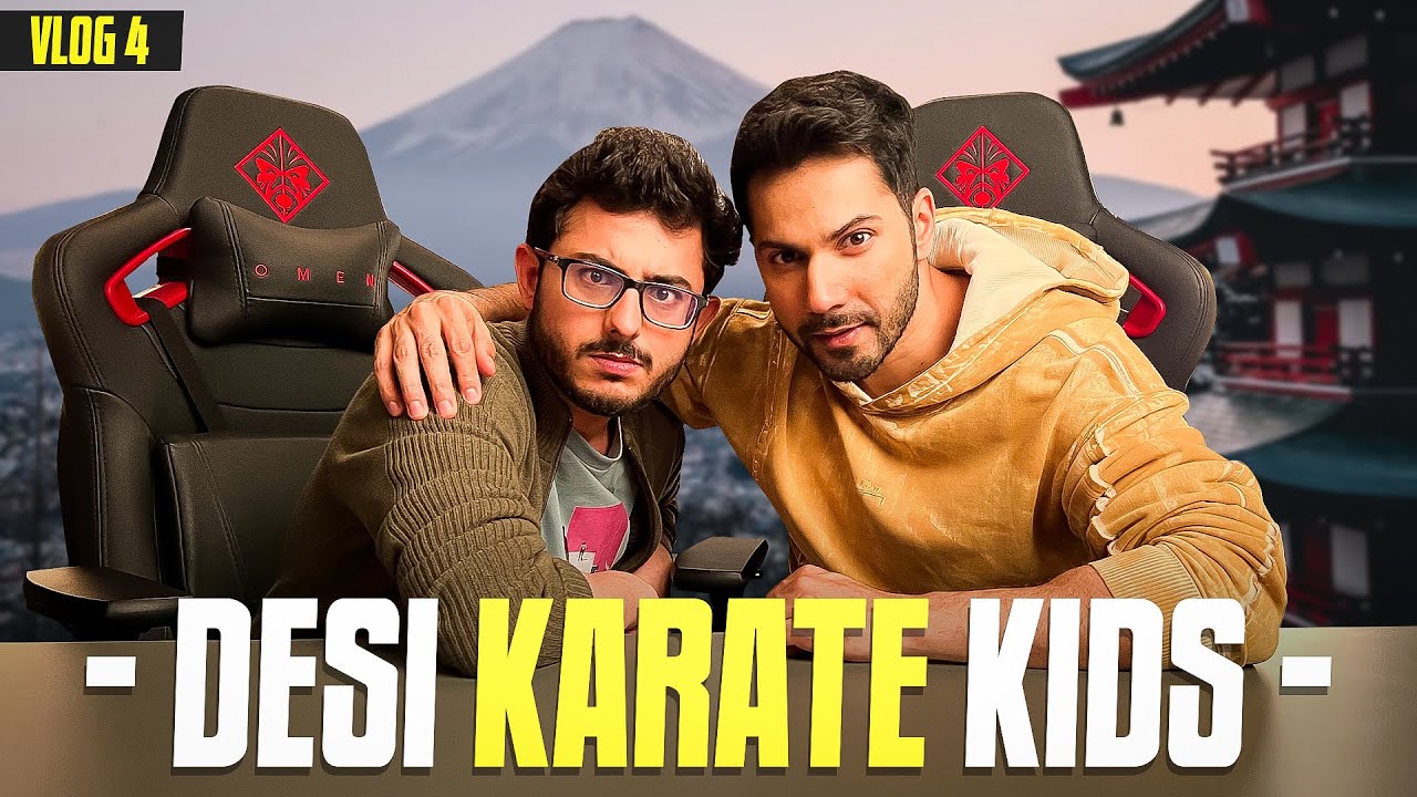 DESI KARATE KIDS FT. VARUN DHAWAN - VLOG 4