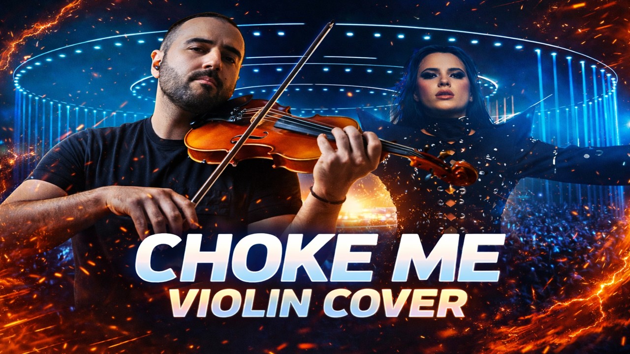 Alexandra Căpitănescu - Choke Me | 🇷🇴 Romania | Violin Cover | Eurovision 2026 #esc2026