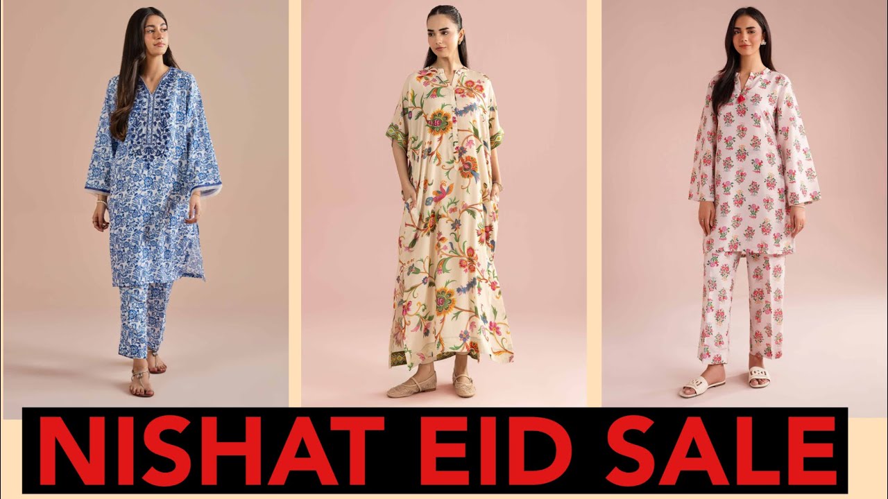 Women Pret | Eid Collection 2026 | Best Nishat 2 piece Printed Suit EU Online Dresses 