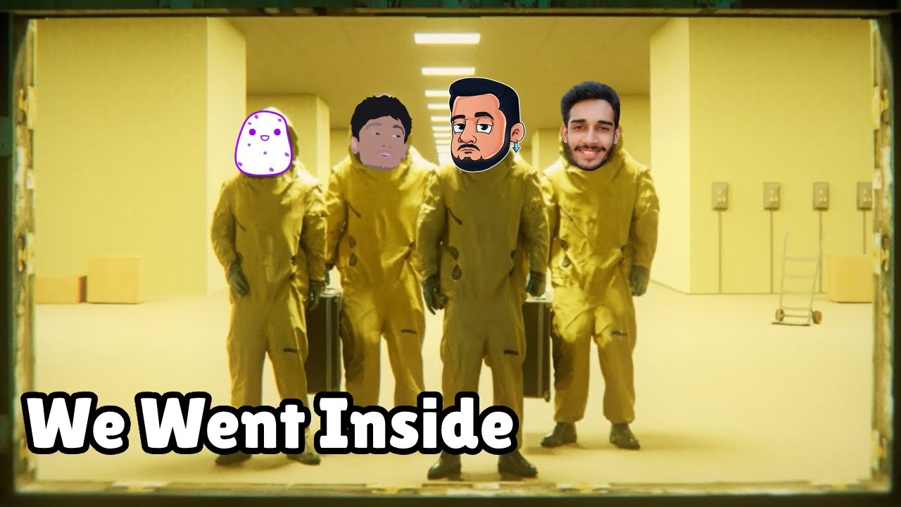 WE WENT INSIDE THE  BACKROOMS Ft.@ChocoWizard @Potato_ @DaddyCool7
