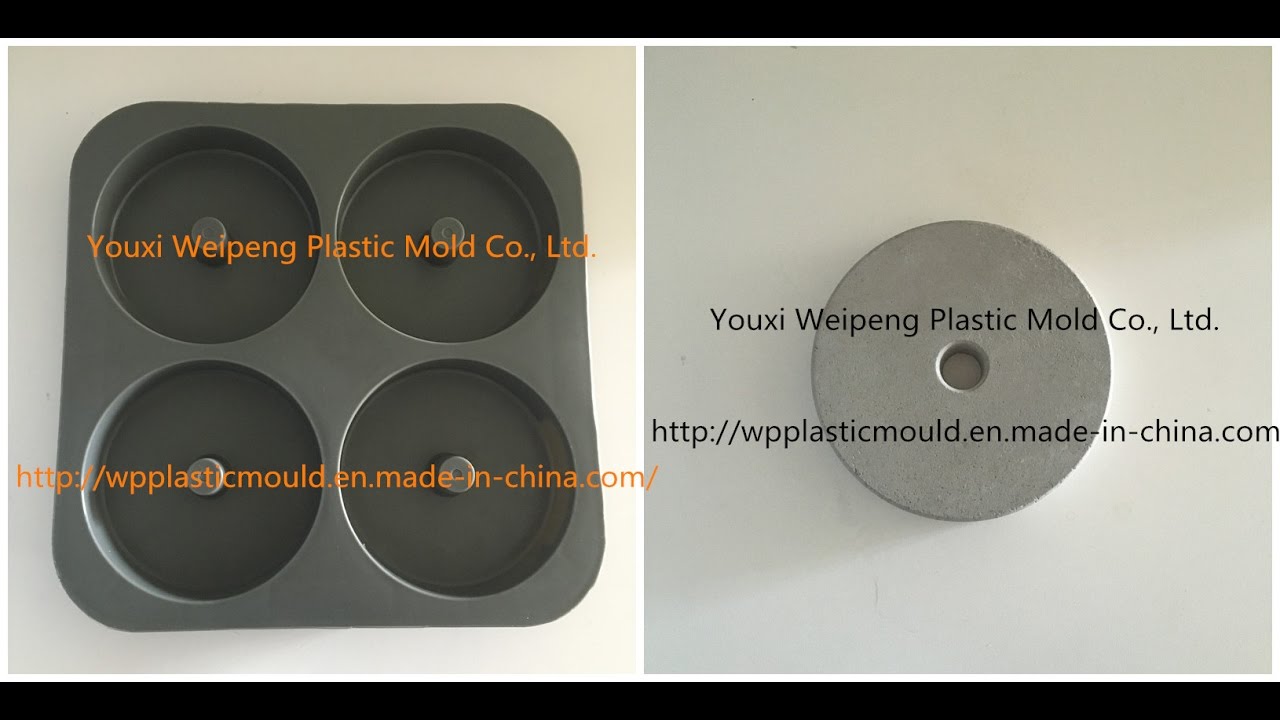 Producing Circular concrete spacers/ round spacer through plastic mold