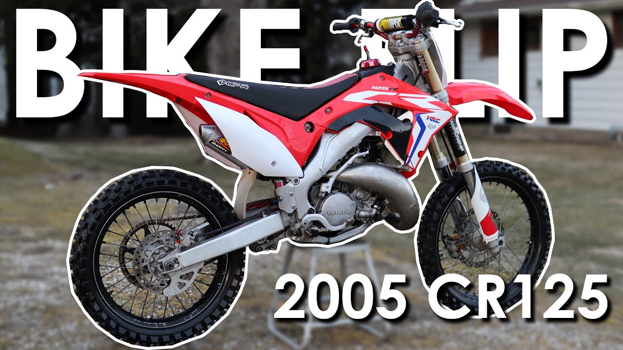 Honda CR125R 2005 года — переворачиваем кроссовые мотоциклы ради ПРИБЫЛИ!