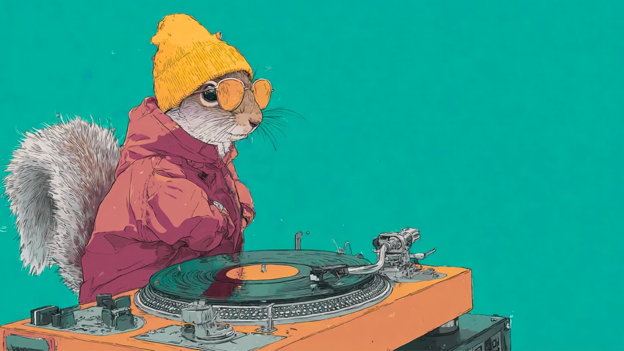 【Hip-Hop】最高に気持ち良いチルヒップホップMIX☕️🎧気分が高まるおしゃれ音楽プレイリスト🐿️Music played by a Squirrel DJ