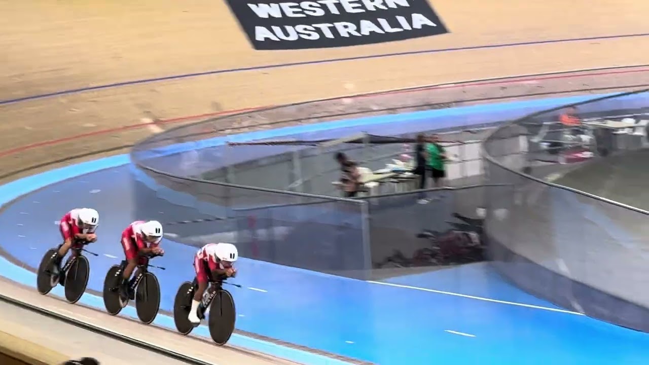 UCI Track World Cup 2026. Men’s Team Pursuit Finals (Bronze). Chinese Taipei vs. Indonesia