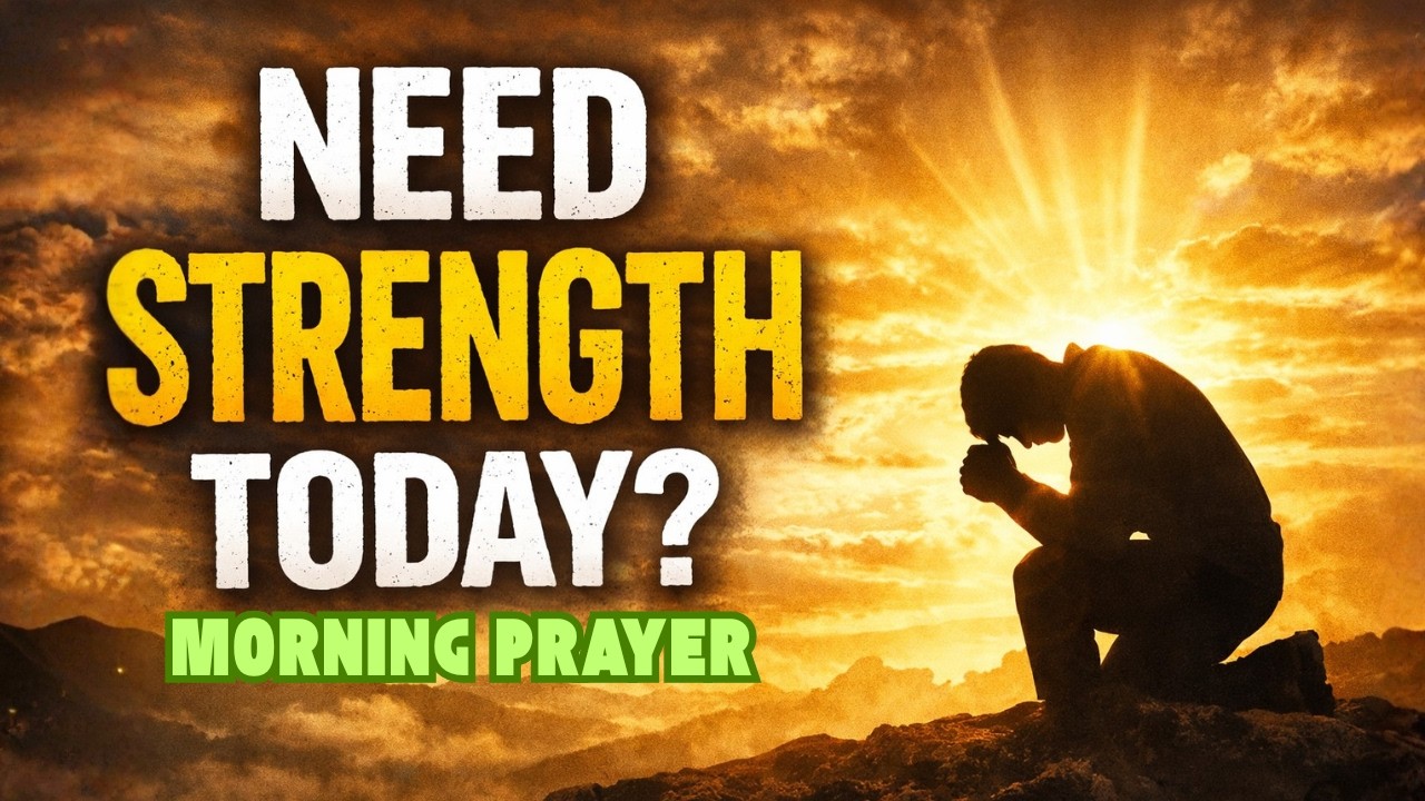 Say This If You Need Strength Today | Powerful Morning Prayer for Strength