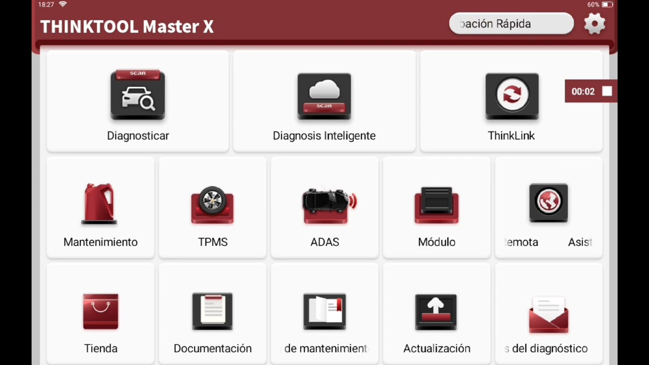 PROGRAMACIÓN EN LÍNEA PASS THRU - THINKTOOL MASTER X /MAX (Thinkcar) PARTE 02