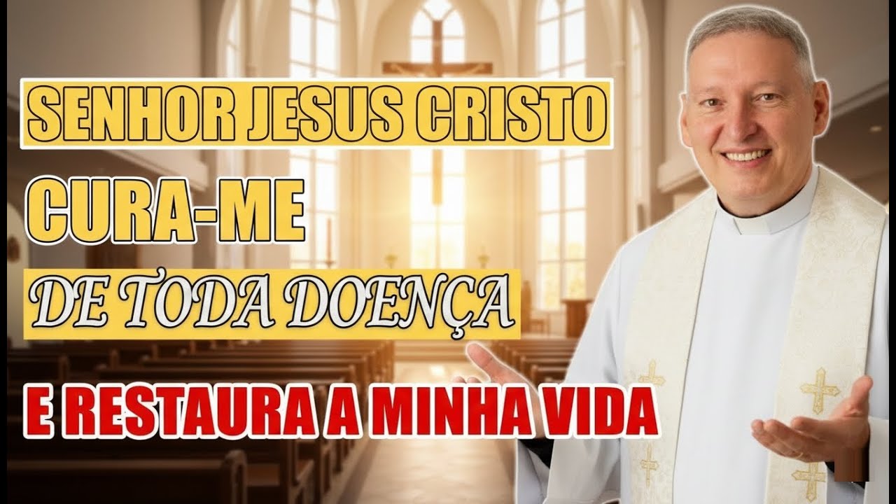 Senhor Jesus Cristo, cura-me de toda doença e restaura a minha vida | Padre Marcelo Rossi