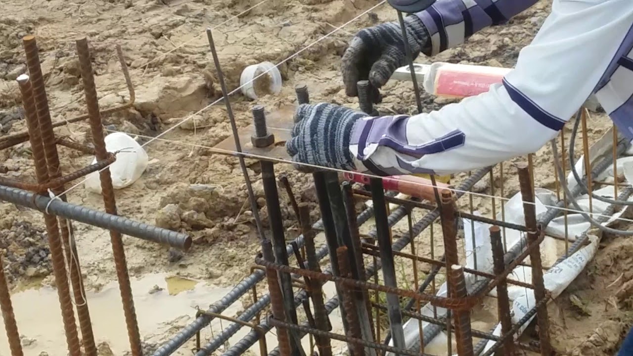 CÁCH ĐỊNH VỊ BU LÔNG NEO CỘT THÉP HÌNH NHÀ XƯỞNG NHANH NHẤT