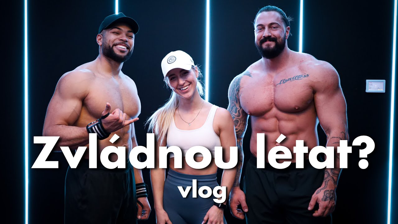 Učím je létat! Společný trénink: Jakub Enžl a Andy Štěchová | VLOG