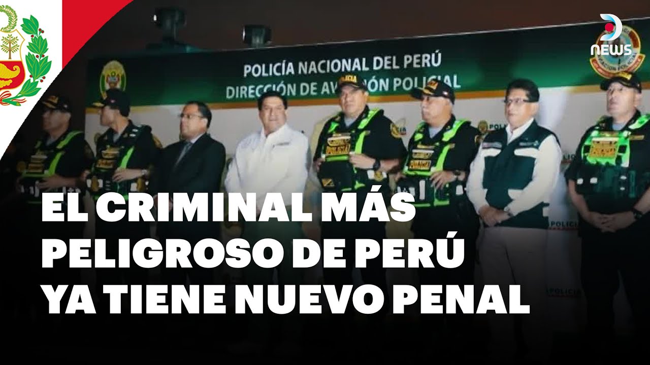 🇵🇪 Erick Moreno Hernández, alias “El Monstruo”, se encuentra recluido en la base naval del Callao