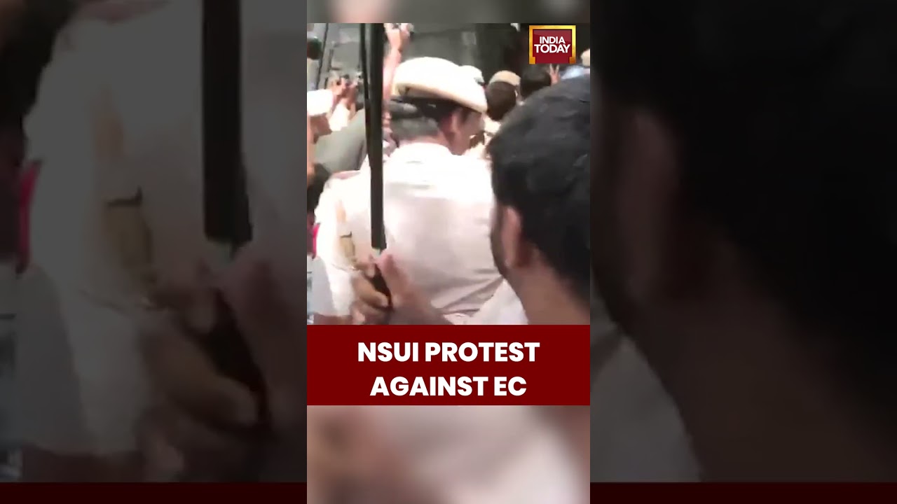 NSUI Demonstration Over Rajya Sabha Nomination Rejection Draws Police Action | Meenakshi Natrajan