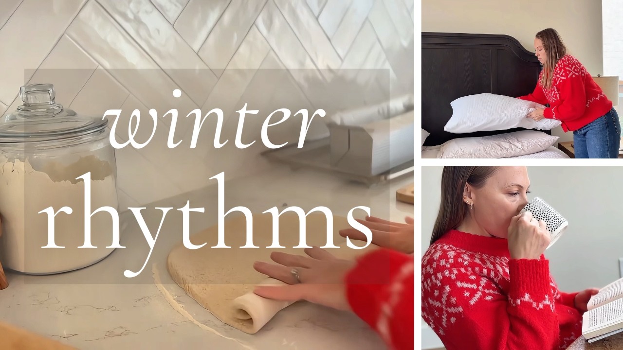 A Slow Cozy Winter Day at Home | Baking & Homemaking Before the Snow