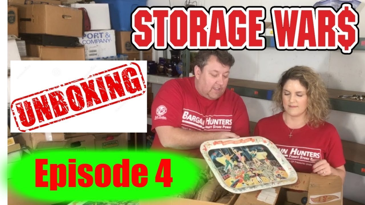 Storage Wars $30,000 Unit Unboxing Video Episode 4 Coca Cola Retro