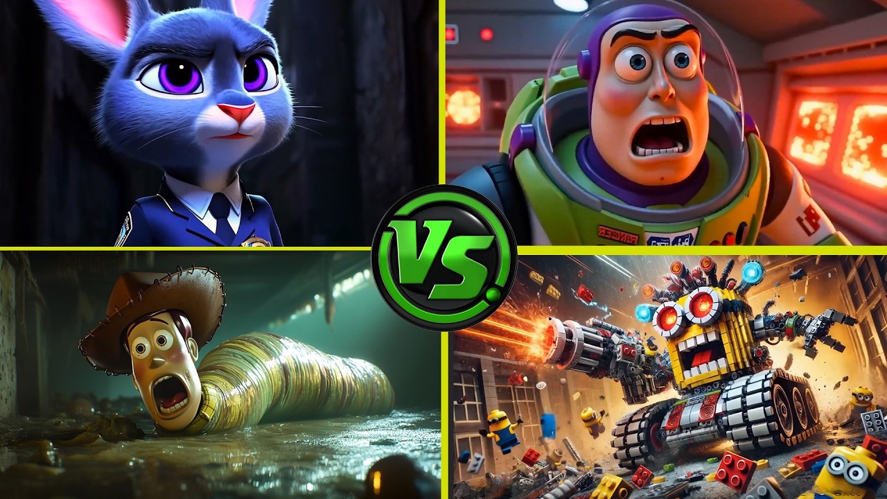 Zootopiya Exe vs Lightyear Exe vs Woody Exe vs Minion Exe vs Sonic Exe vs Tiles Hop exe