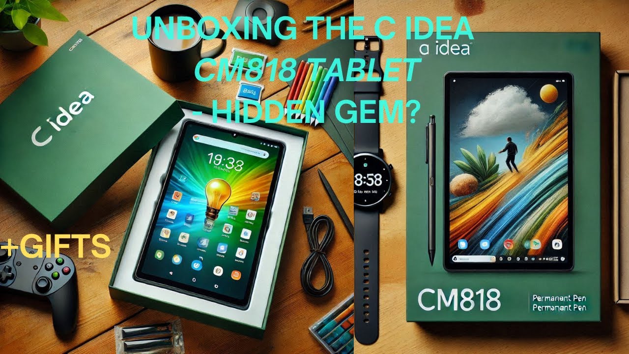 Unboxing the C Idea CM818 Tablet - Hidden Gem?
