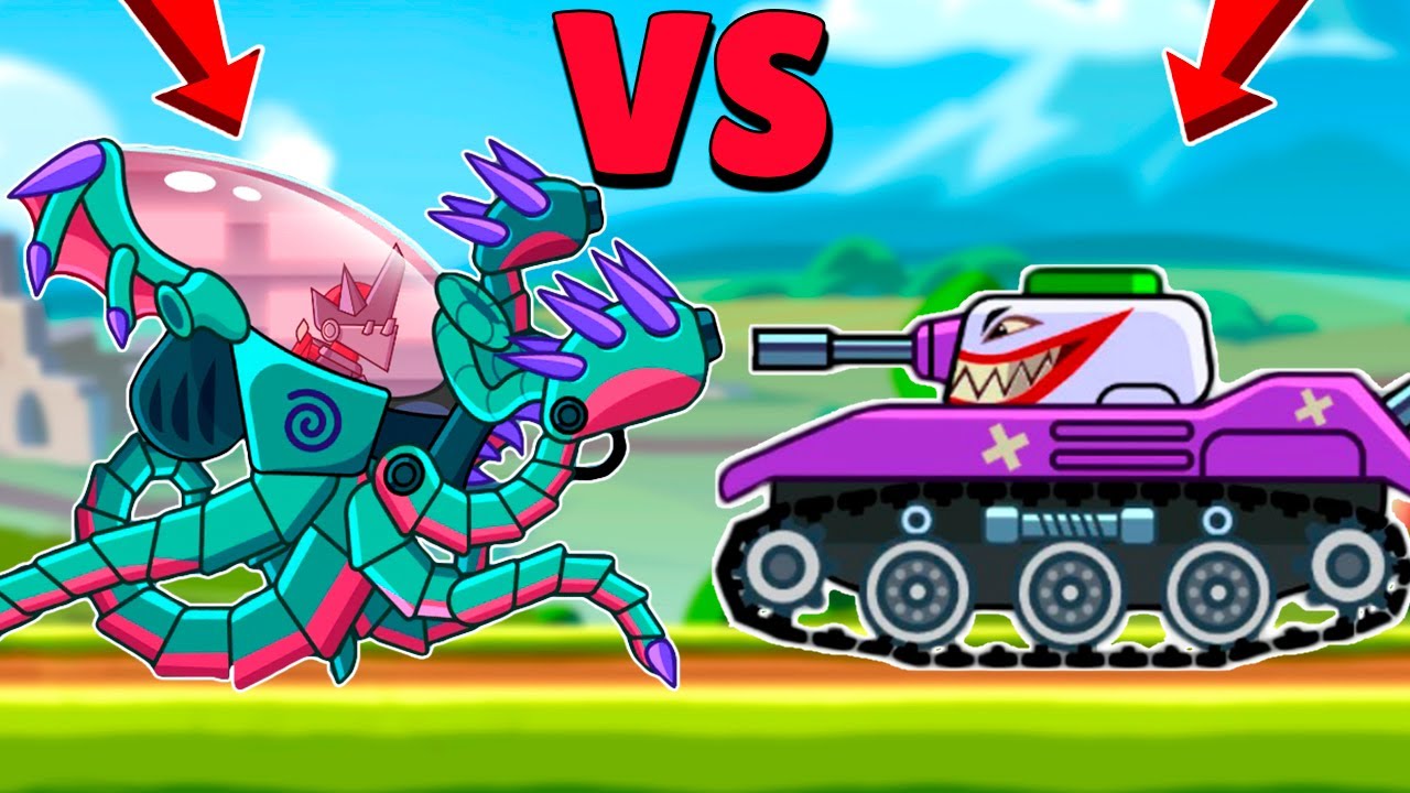 KRAKEN TANK VS JOKER TANK! WHICH TANK WINS? Hills of Steel Tanks