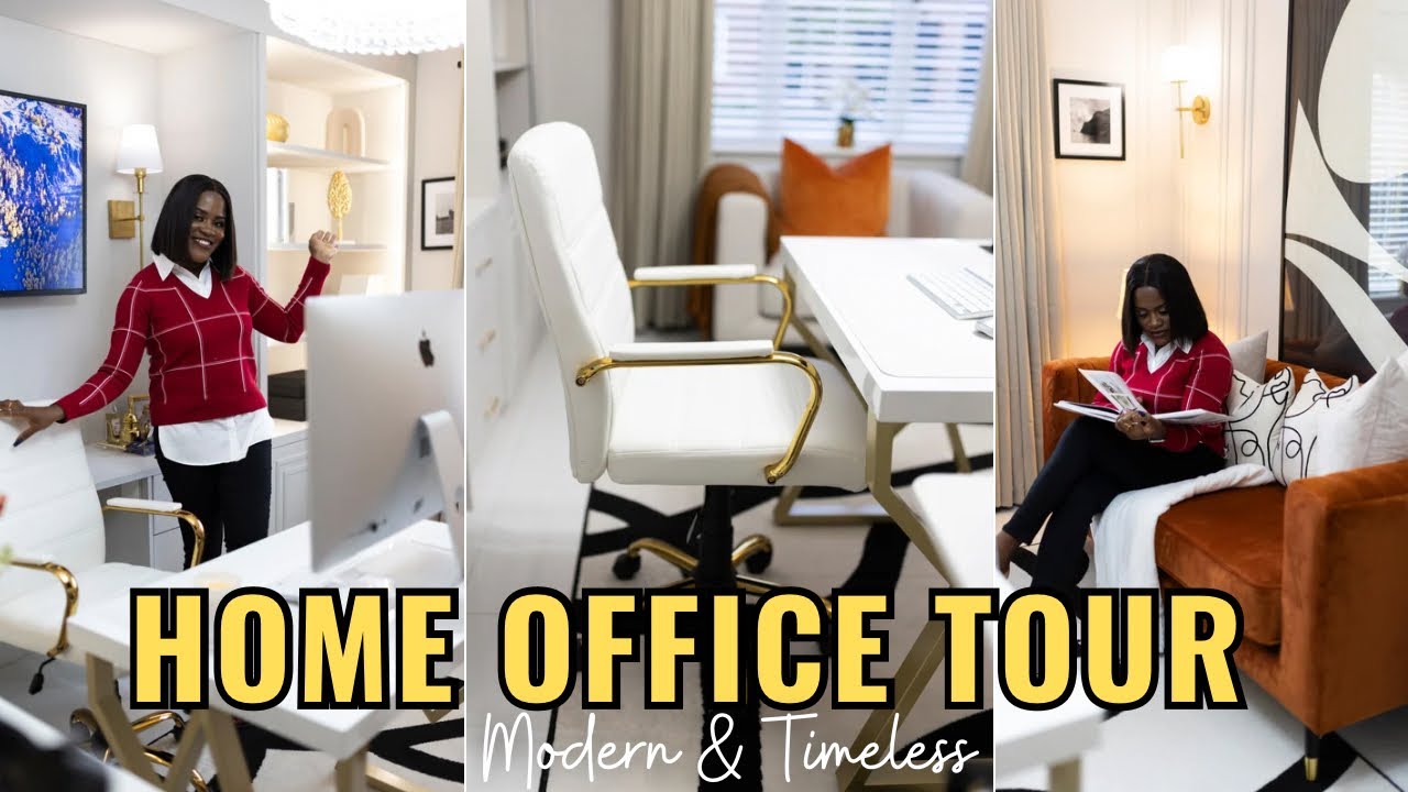My Home Office Tour 2023 | The Most Luxurious Home Office in the Uk