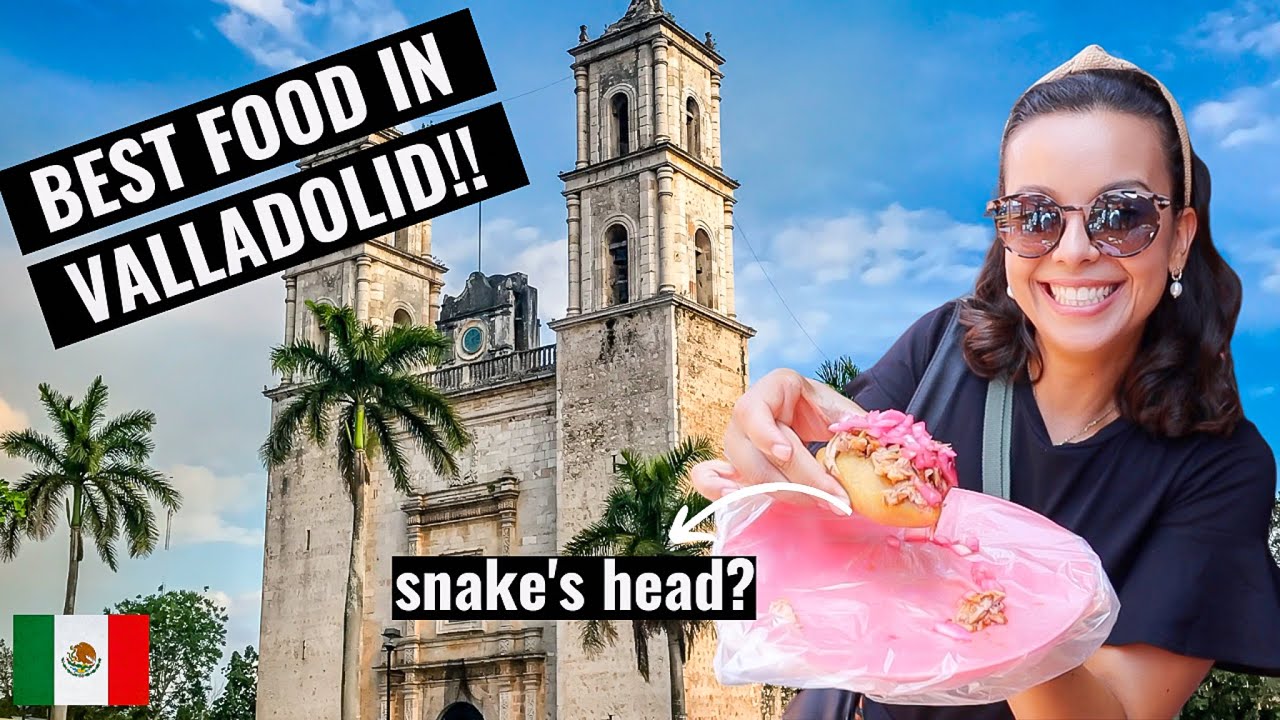 YOU HAVE TO TRY THESE VALLADOLID FOODS! 🇲🇽 | Polcanes, Longaniza, Tamales & More!