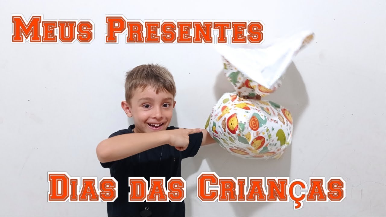 Meus presentes do dia das Crian&ccedil;as - Erick e Enrico